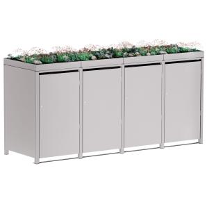 Tilda affaldsbeholder skjul, 4 stk. - 240 liter