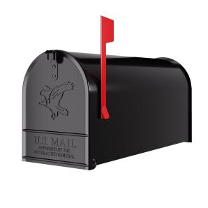 Stor amerikansk postkasse til vægmontering