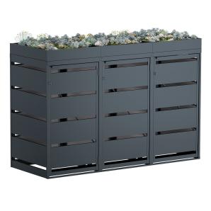 Affaldscontainer Egon til 3 x 120 liter beholdere