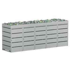 Affaldsbeholderhus Edgar til 5 stk. 240 liters affaldsspande
