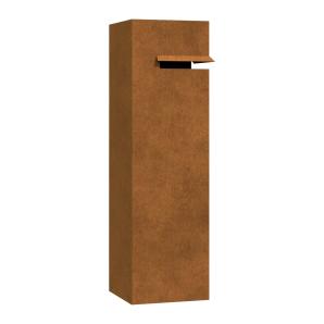 Corten stål postkasse